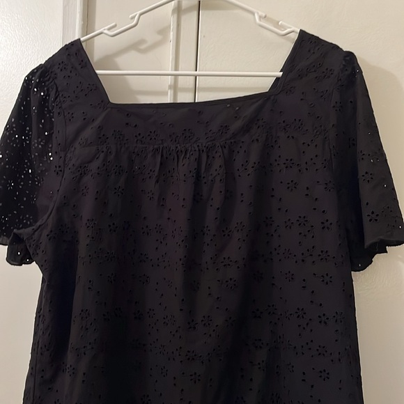 Black Womans Plus size blouse - Picture 2 of 2